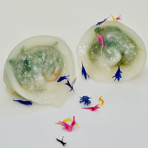 Jiaozi mit Crevetten