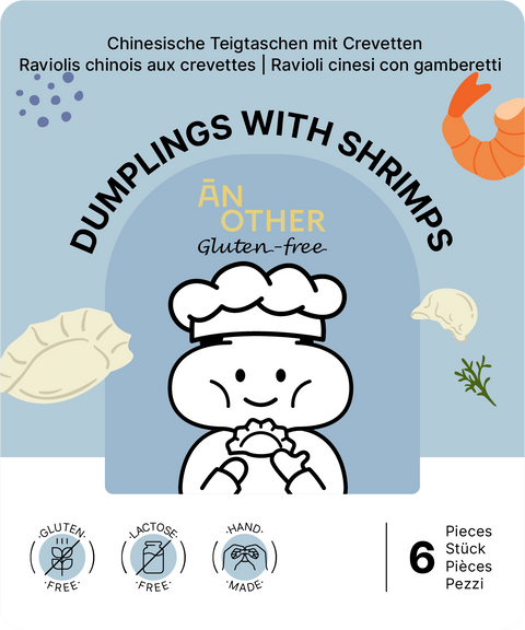 Jiaozi mit Crevetten