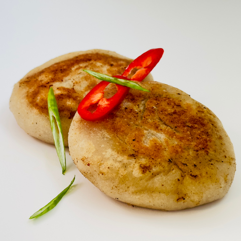 Xian Bing mit Rind