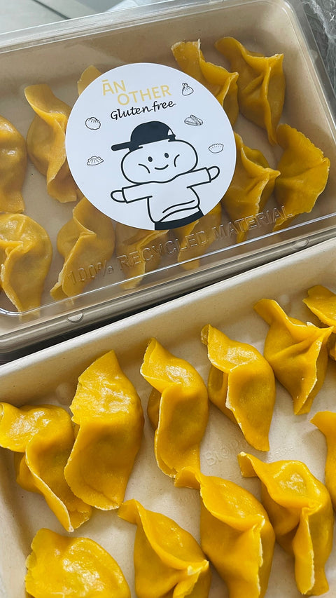 Jiaozi mit Poulet