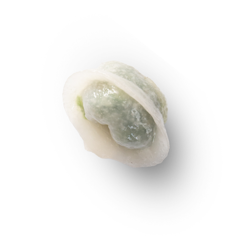 Jiaozi con gamberi